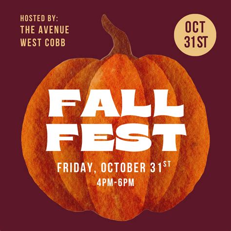 Fall Fest 2025 | The Avenue West Cobb