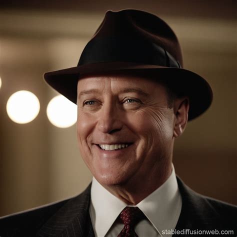 Raymond Reddington's Joyful Smile | Stable Diffusion Online