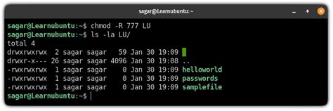 Chmod Ubuntu 的图像结果