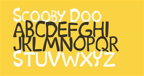 Scooby Doo free Font - What Font Is