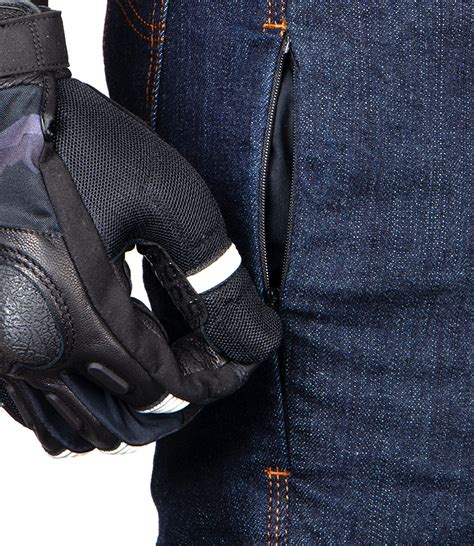 DOWNTOWN PRO MOTORCYCLE JEANS WITH D3O® PROTECTORS – Rynox Gear