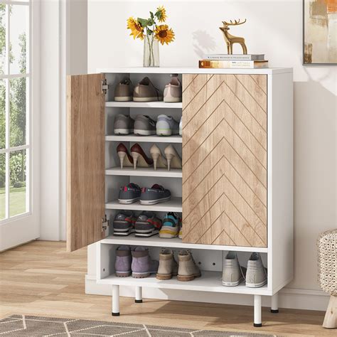 Entryway 18 Pair Shoe Storage Cabinet at Elva Deck blog