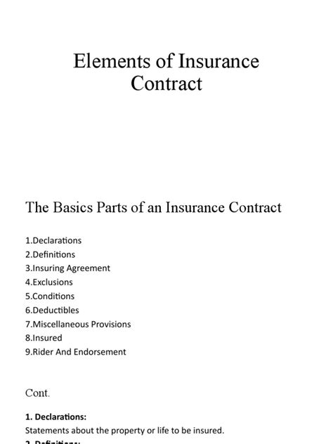 Insurance Contract 的图像结果