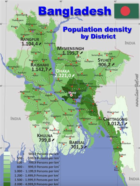 Bangladesh Population and Census Data Hindu and Muslim Population District wise - Gurukul Galaxy