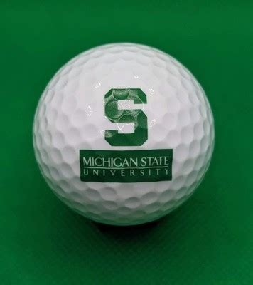 Michigan State Spartans logo golf ball - MSU - NCAA | eBay