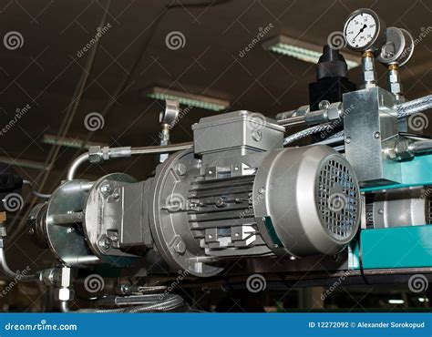 Electrical and Pressure Measurement Stock Photo - Image of engine, skill: 12272092