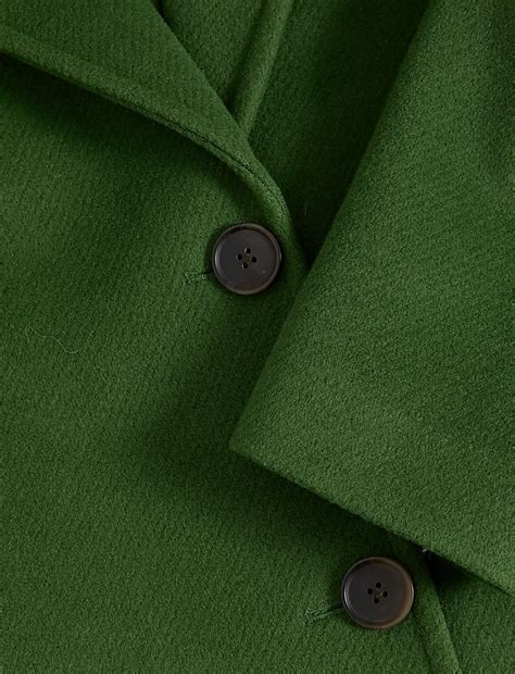 Buy Twill Single Breasted Relaxed Coat at Marks & Spencer