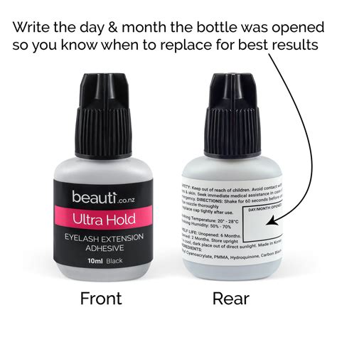 Ultra Hold Eyelash Extension Adhesive – 10ml – Beauti