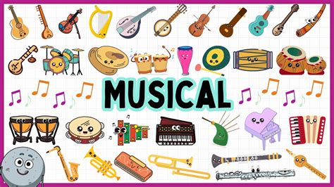Image result for Music Instruments Images for Kids