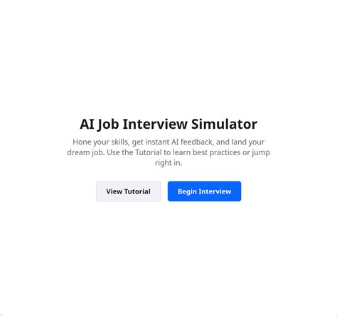 Job Interview Simulator 的图像结果