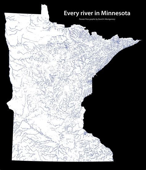 Minnesota Water Map