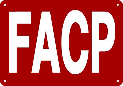 Facp Sign Fire Alarm Control Panel Sign Red Aluminum Rust | Desertcart ...