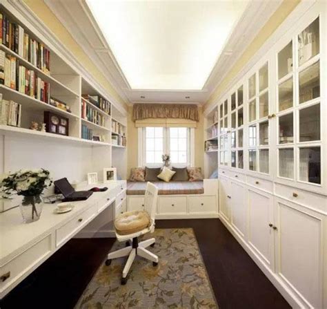 8平米家庭书房图片欣赏-房天下装修效果图