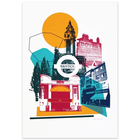 Brixton A2 Screen Print