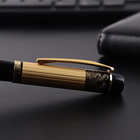 得力中性笔0.5mm签字笔碳素笔学生用文具黑色水笔办公签名笔水性_虎窝淘