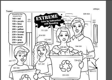 Image result for 3rd Grade Math Coloring