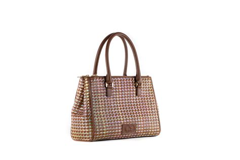 CA 1184 | WOVEN LEATHER AND RAFFIA | IRIDESCENT – Calonge