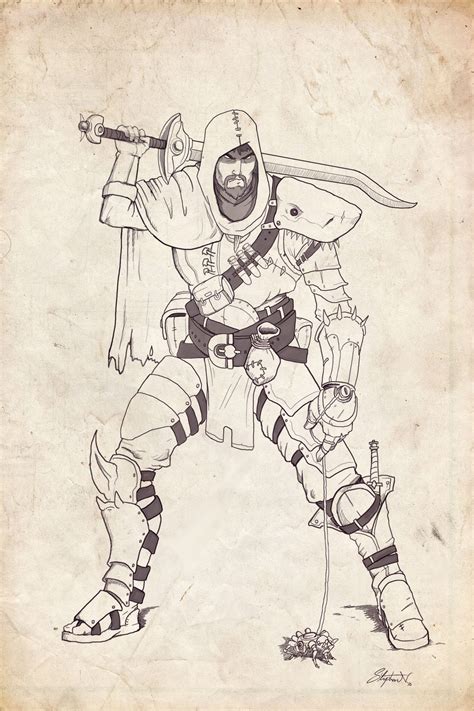 D&D Character Sketches