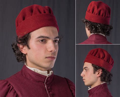 15th century wool hat by medievaldesign.com | Medieval hats, Medieval ...