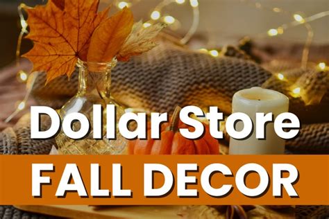 Image result for Dollar Store Fall Decor