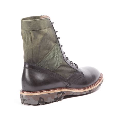 Vintage Foundry Co // Paratrooper Leather + Canvas Boot // Black ...