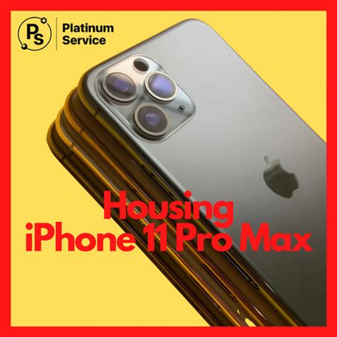 Jual HOUSING FULLSET IPHONE 11 PROMAX - Hitam - Kota Malang - Platinum ...