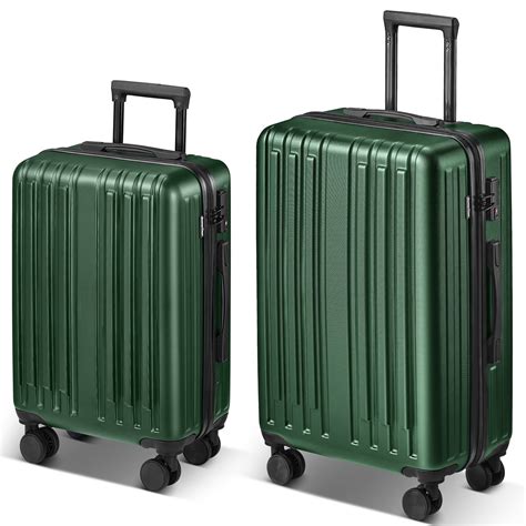 Suitour 2 Piece Luggage Set with Wheels, 20-inch Carry on India | Ubuy