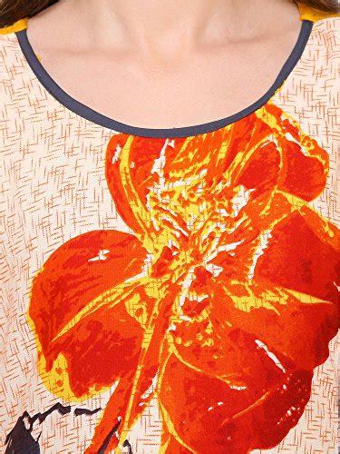 Buy Gambroon Women's Rayon Cotton Stylish Printed Layered Kurta (Amba ...