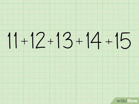 How to Add 5 Consecutive Numbers Quickly 的图像结果