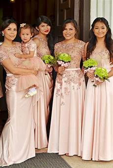 Simple Wedding Entourage Dresses by Lace Bridal Gown And Entourage By Camille Co Bridal Simple Wedding Entourage Dresses