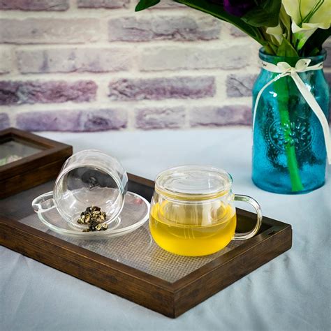 Boss Tea Infuser Cup with Strainer & Lid (300 ml) – EZ Life