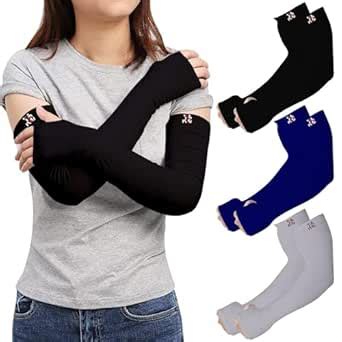 RRC UV Sun Protection Arm Sleeves for Men & Women, UPF 50 Arm Cover for ...