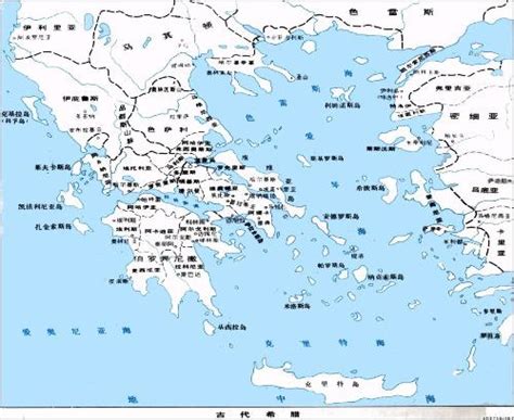 古希腊地图_古希腊世界地图 - 随意贴