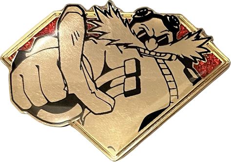 Zen Monkey Studios Golden Eggman - Modern Sonic Pin Collectible India ...