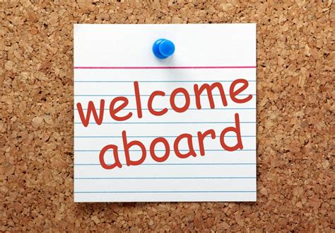 Welcome aboard banner design. Flat vector icon. 16623391 Vector Art at ...