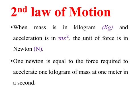 Newton's Laws of Motion | PPTX