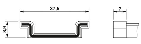 NS 35/ 7,5 CAP - End cap - 1206560 | Phoenix Contact
