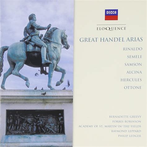 Image result for Handel Opera Arias