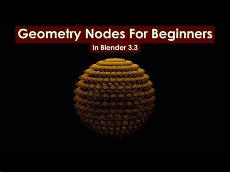 Image result for Blender Geometry Nodes Tutorial PDF