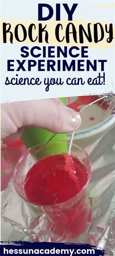 Science Experiments at Home Rock Candy 的图像结果