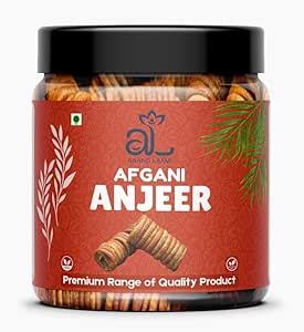 AL Anand Laxmi Premium Dried Afghani Anjeer | Rich in Fiber, Calcium ...