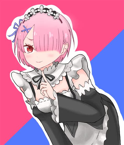 Ram (Re:Zero) - Re:Zero Kara Hajimeru Isekai Seikatsu - Image by chocolate Bros #3890814 ...
