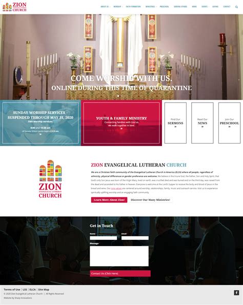 Zion Evangelical Lutheran Church | Portfolio | Sharp Innovations, Inc.