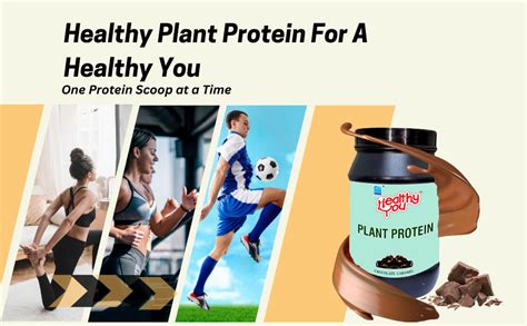 Healthy You Plant Protein | with 25g protein per scoop| Strong bones ...