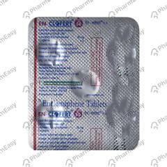 En Clofert 50 MG Tablet (5): Uses, Side Effects, Price & Dosage | PharmEasy