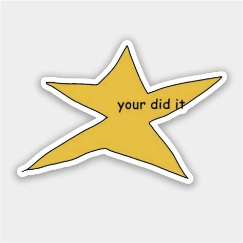 Your Did It Sticker - Etsy