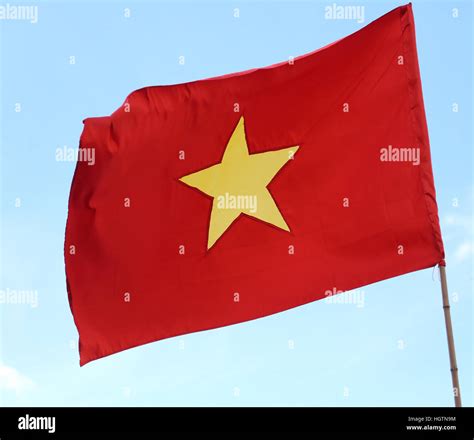 Red Flag Crescent Yellow Stars