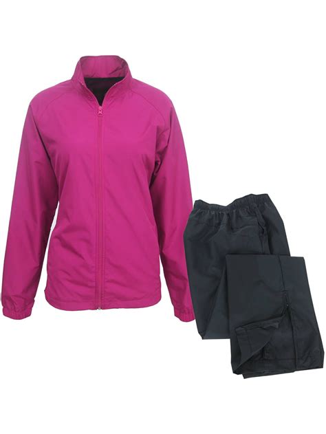 Forrester Women's Packable Breathable Waterproof Golf Rain Suit, X ...