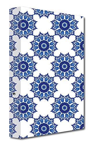 Nourish Display File - 40 Pockets- Blue White Tile : Amazon.in: Office ...