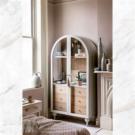 Fern Storage Cabinet White – Luxury Handicrafts